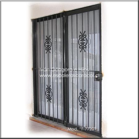 Reja/Protección ventanal modelo:F-7720