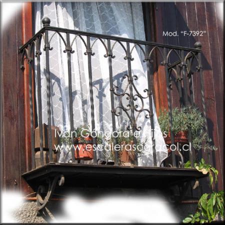Balcón modelo: F-7392 